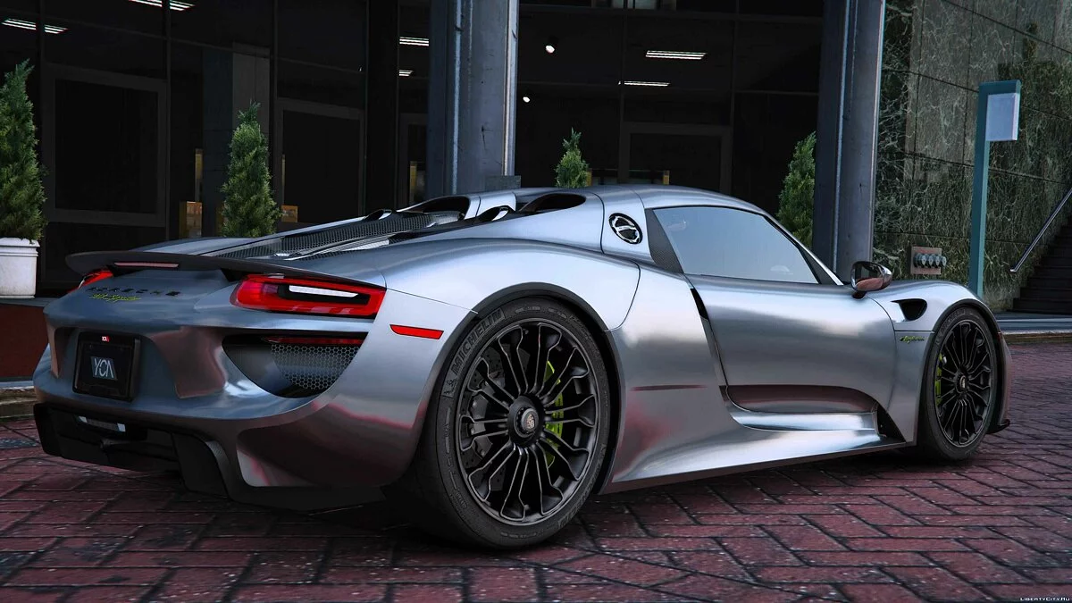 2015 Porsche 918 Spyder & Weissach Kit [Add-On | Real spoiler] 2.1 / GTA 5