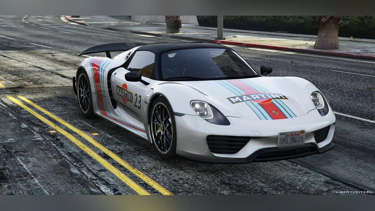 2015 Porsche 918 Spyder & Weissach Kit [Add-On | Real spoiler] 2.1 / GTA 5