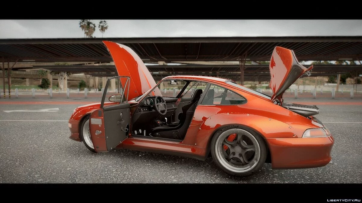 1995 Porsche 911 GT2(993) + RWB [Addon|LODS|Livery] 1.0 / GTA 5