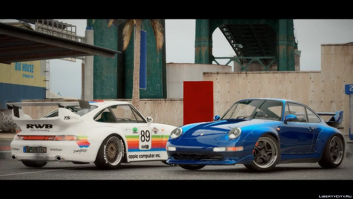 1995 بورش 911 GT2 (993) + RWB [إضافة | LODS | قالب] 1.1 / جي تي أي 5