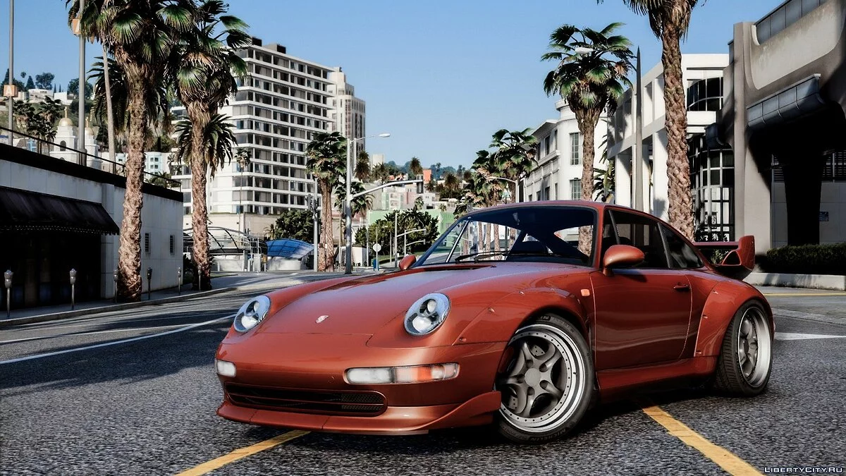 1995 بورش 911 GT2 (993) + RWB [إضافة | LODS | قالب] 1.1 / جي تي أي 5