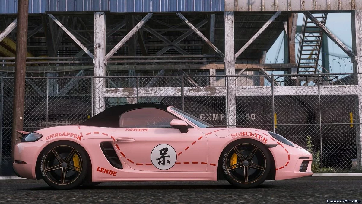 2017 Porsche 718 Boxster S [ADD-ON] 1.0 / GTA 5
