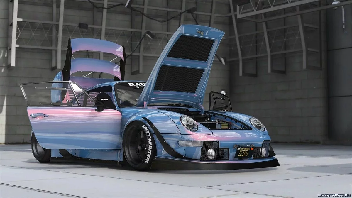 保时捷911-993 RWB [附加/替换] 1.0 / GTA 5