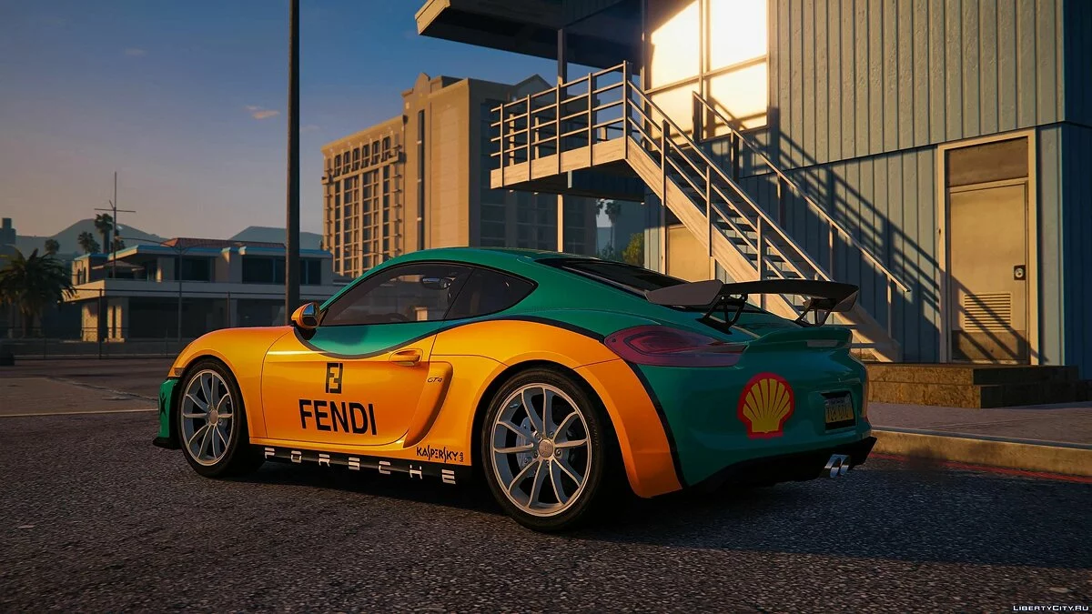 Porsche 981 Cayman GT4 2016 [Ajout | Modèle] / GTA 5