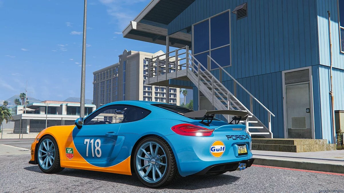 Porsche 981 Cayman GT4 2016 [Ajout | Modèle] / GTA 5