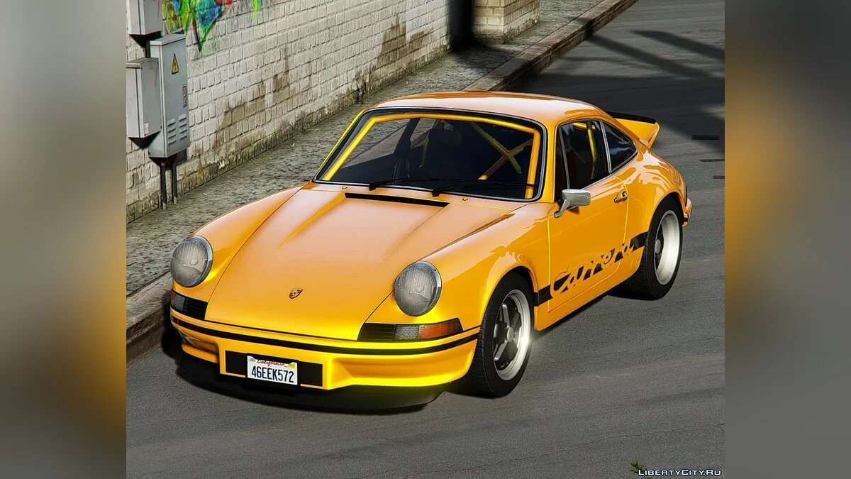 Porsche 911 Carrera RS 1973 [Додаток | Додаткові елементи | Тюнінг | Шаблон] 1.0 / GTA 5