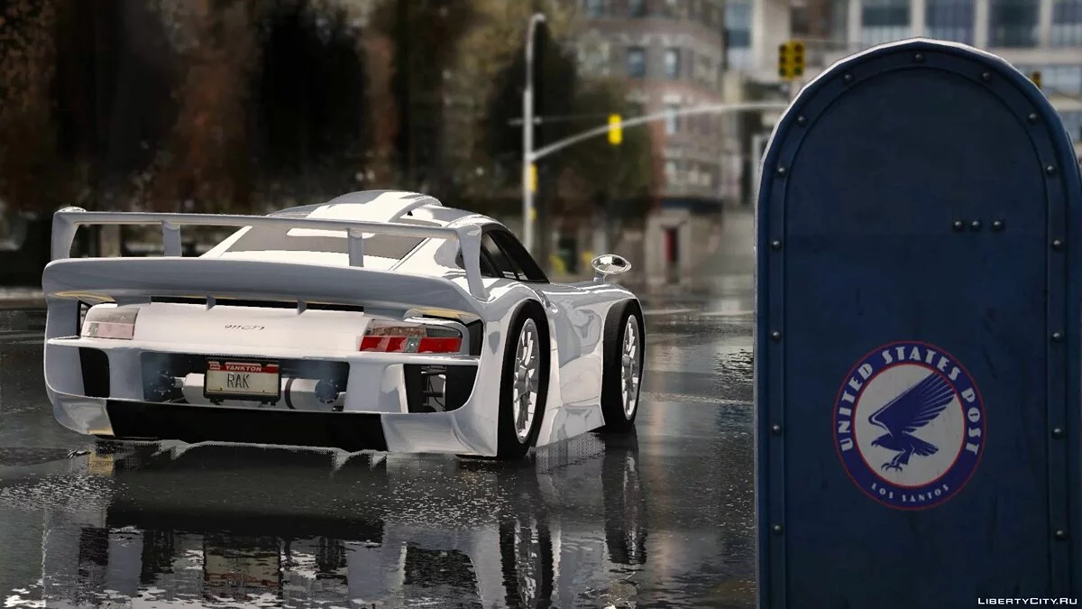 Porsche 911 GT1 Straßenversion 1998 v1.0 / GTA 5