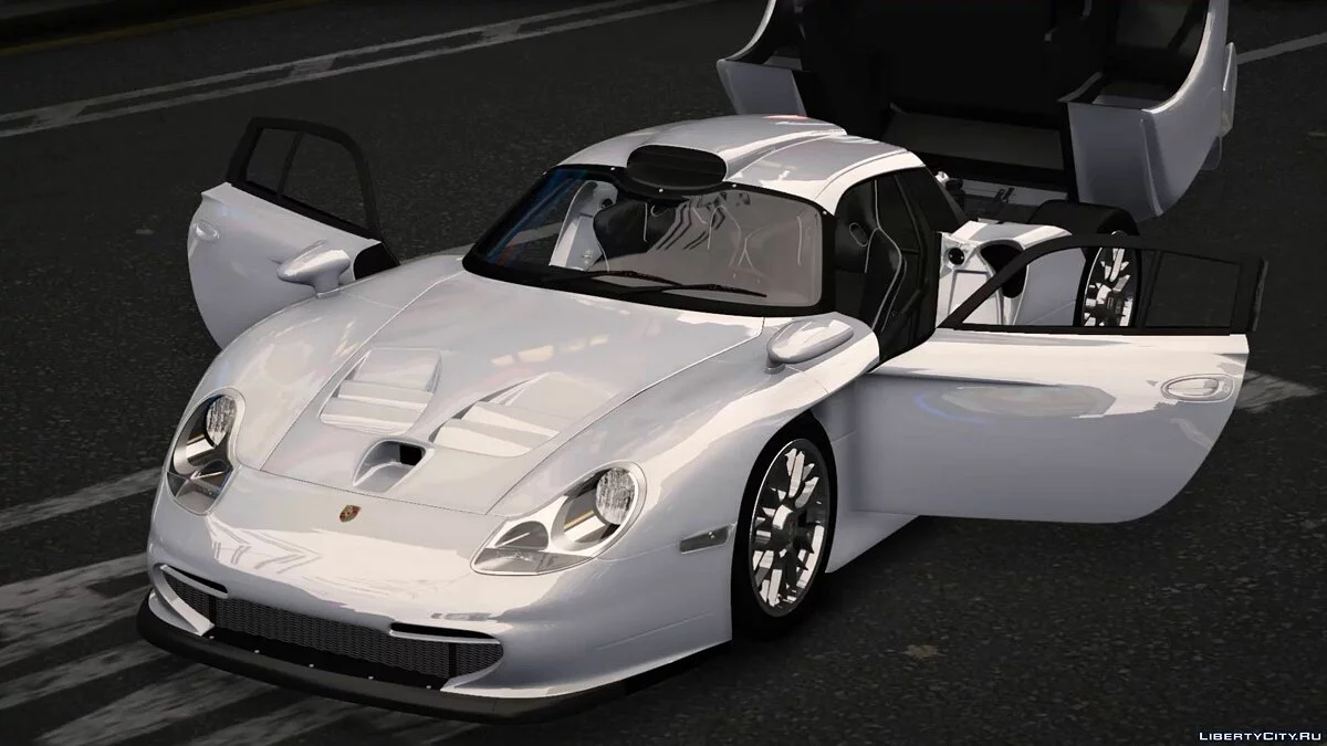 Porsche 911 GT1 Straßenversion 1998 v1.0 / GTA 5