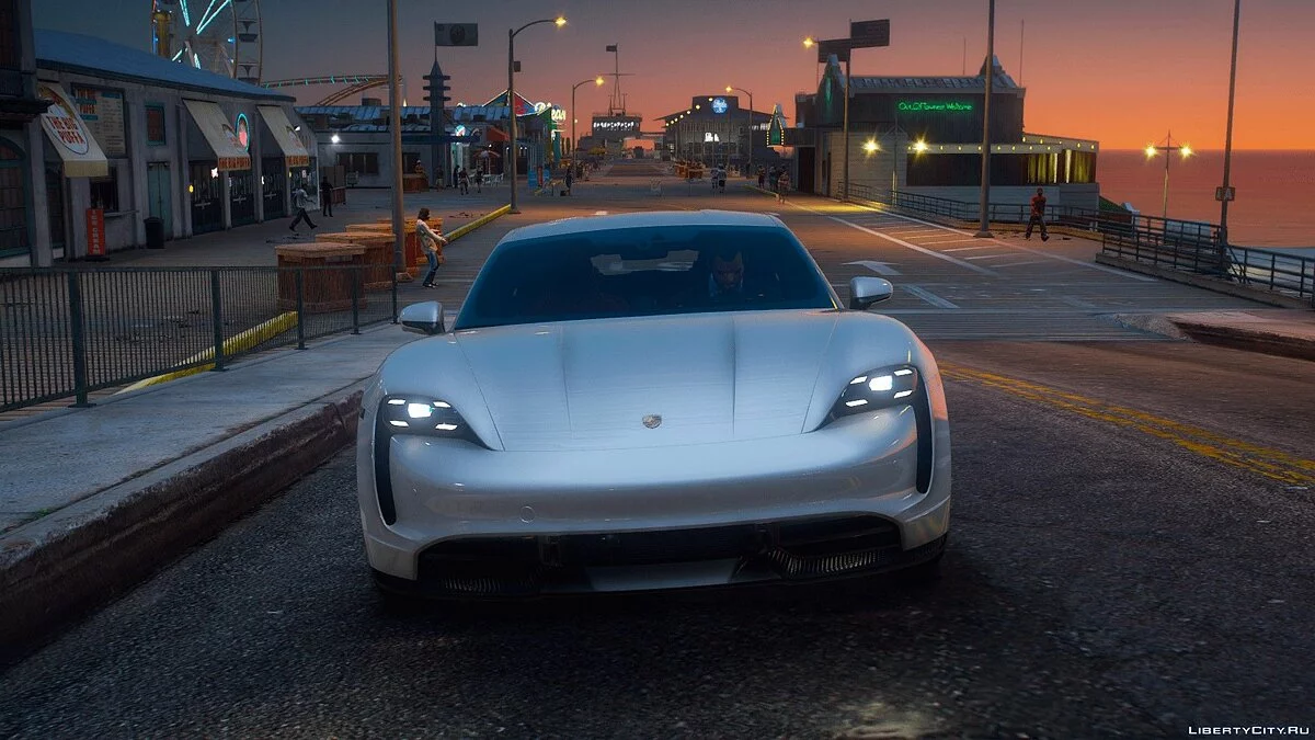 Porsche Taycan Turbo S 2020 v1.0 / GTA 5