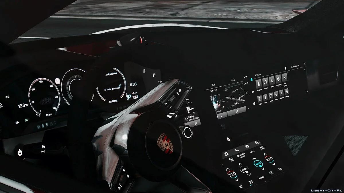 Porsche Taycan Turbo S Édition Mikhail Litvin v1.0 / GTA 5
