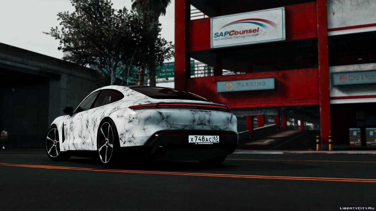 Porsche taycan gta 5 фото 89