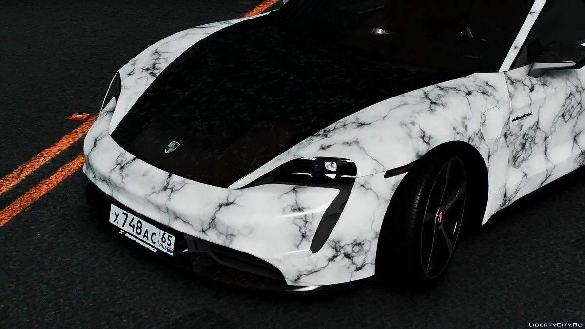 Porsche Taycan Turbo S Édition Mikhail Litvin v1.0 / GTA 5
