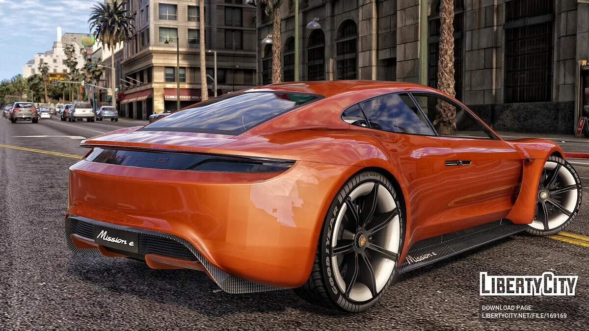 Porsche Mission E Concept 2015 / GTA 5