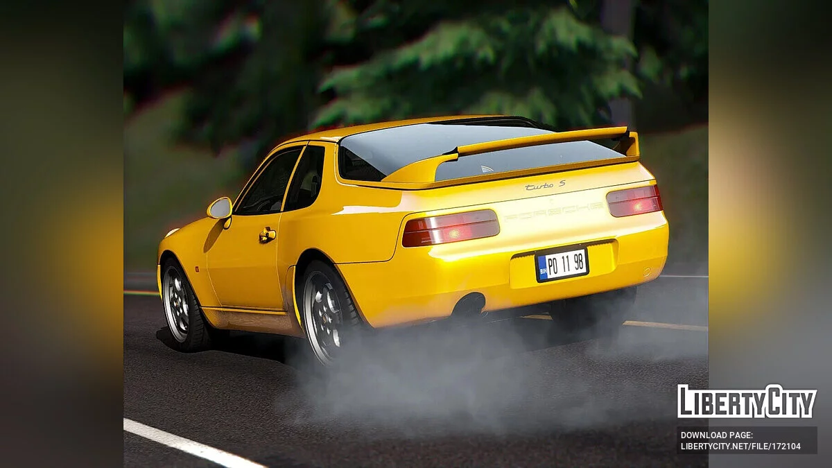 1993 Porsche 968 Turbo S [RECONVERT 1.0b] / GTA 5
