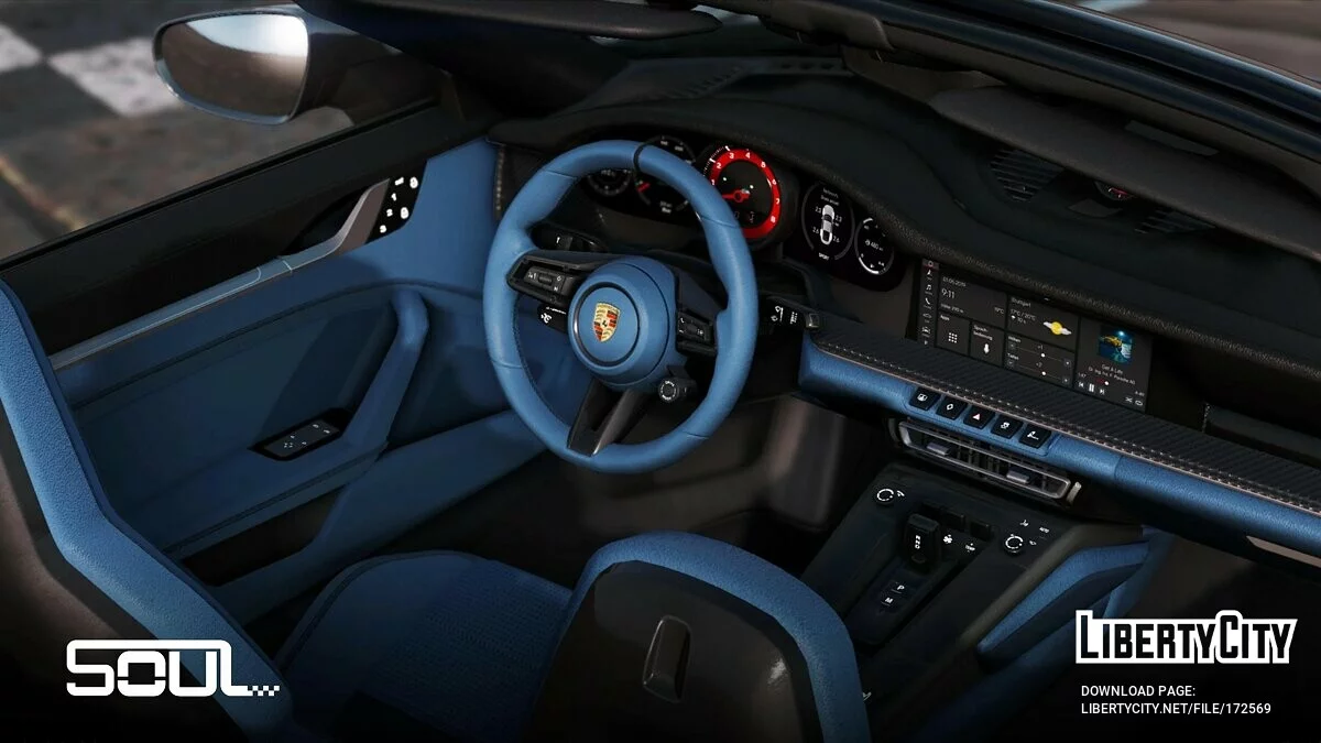 2020 Porsche 911 (992) Carrera 4S Cabriolet v1.0 / GTA 5