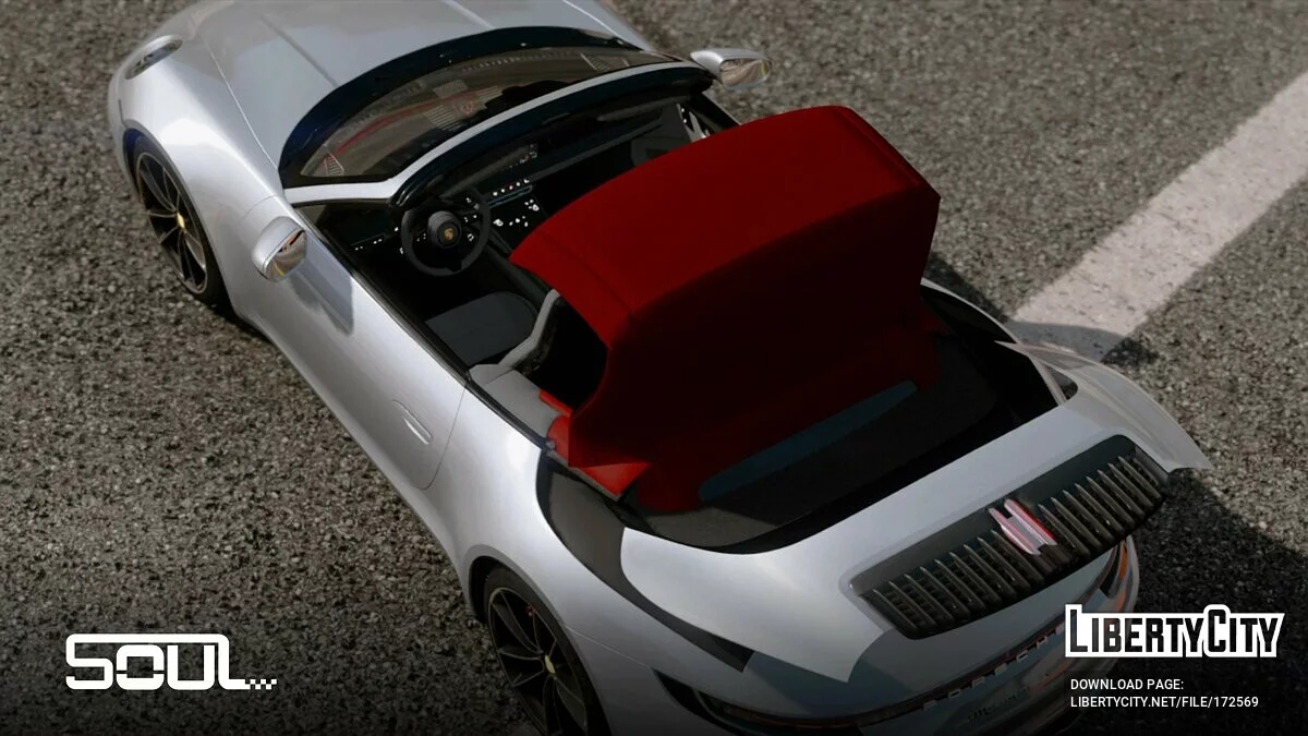 2020 Porsche 911 (992) Carrera 4S Cabriolet v1.0 / GTA 5
