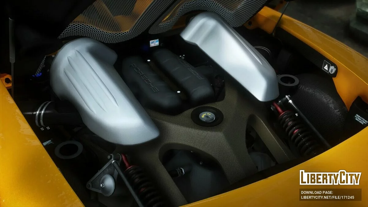 保时捷 Carrera GT (980) v1.0 / GTA 5