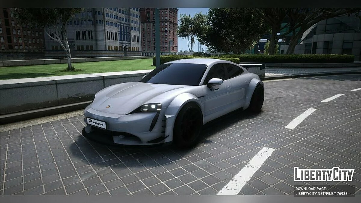 Porsche Taycan Prior Design v1.0 / GTA 5