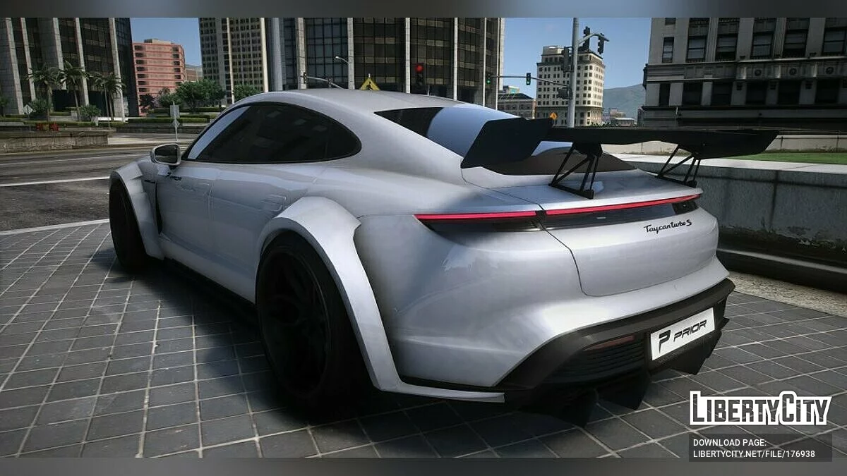 Porsche Taycan Prior Design v1.0 / GTA 5
