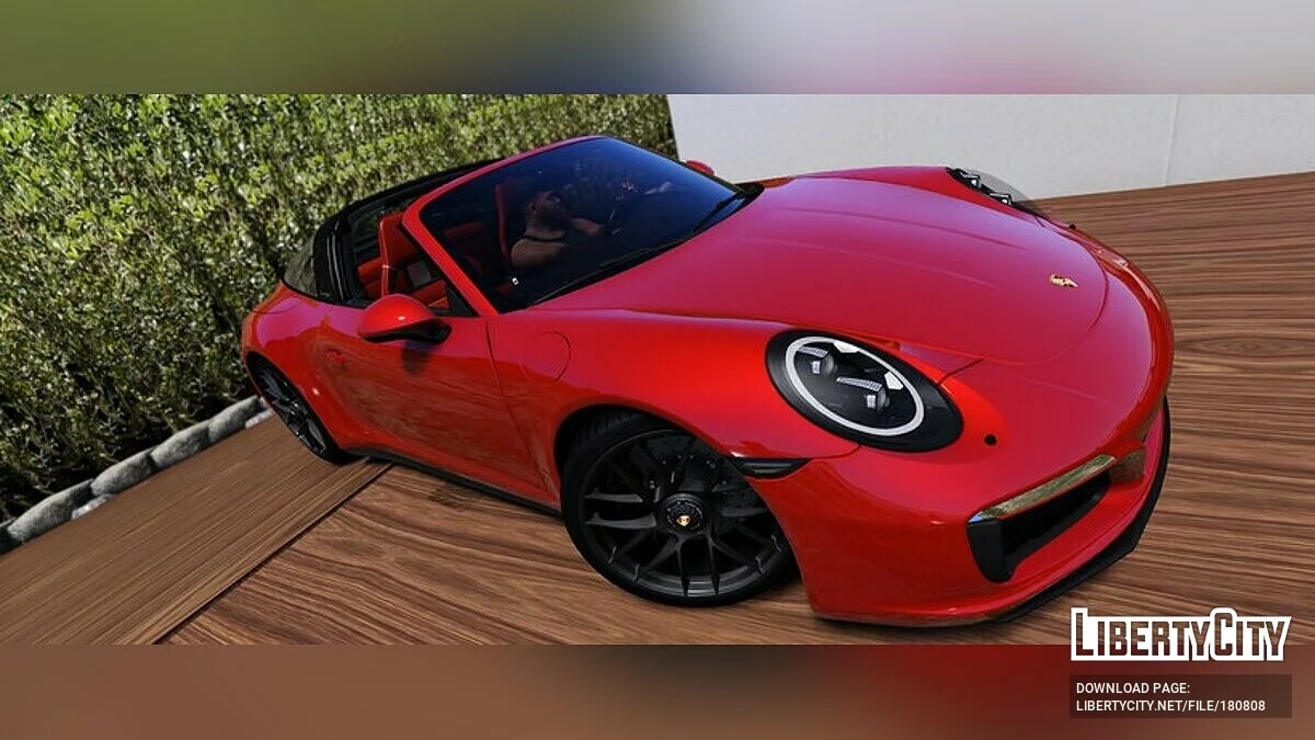 2017 Porsche 911 Targa GTS 4 / GTA 5
