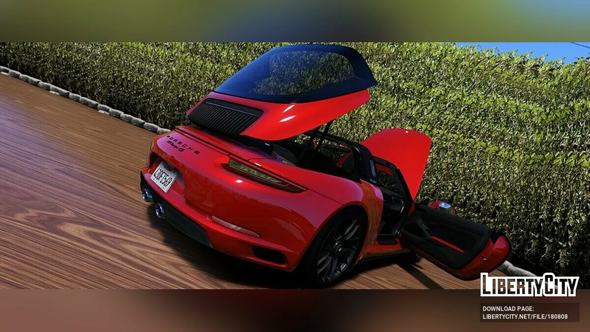 2017 Porsche 911 Targa GTS 4 / GTA 5