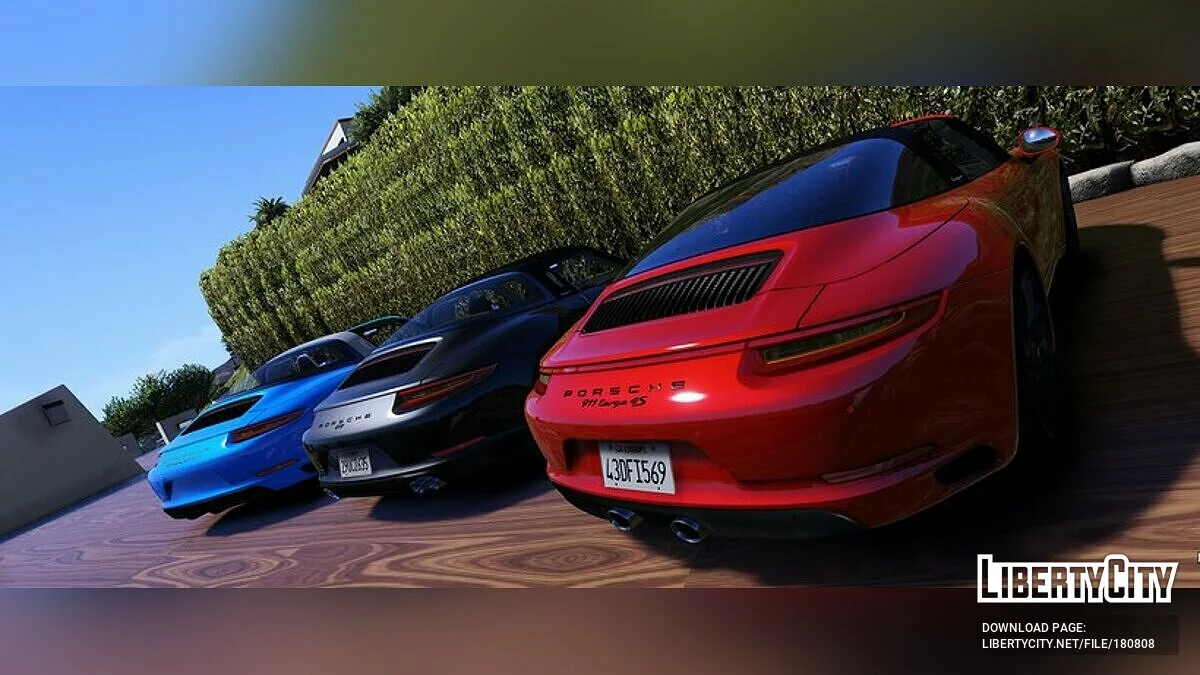 2017 Porsche 911 Targa GTS 4 / GTA 5