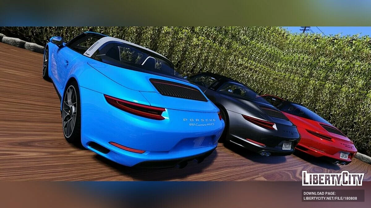 2017 Porsche 911 Targa GTS 4 / GTA 5