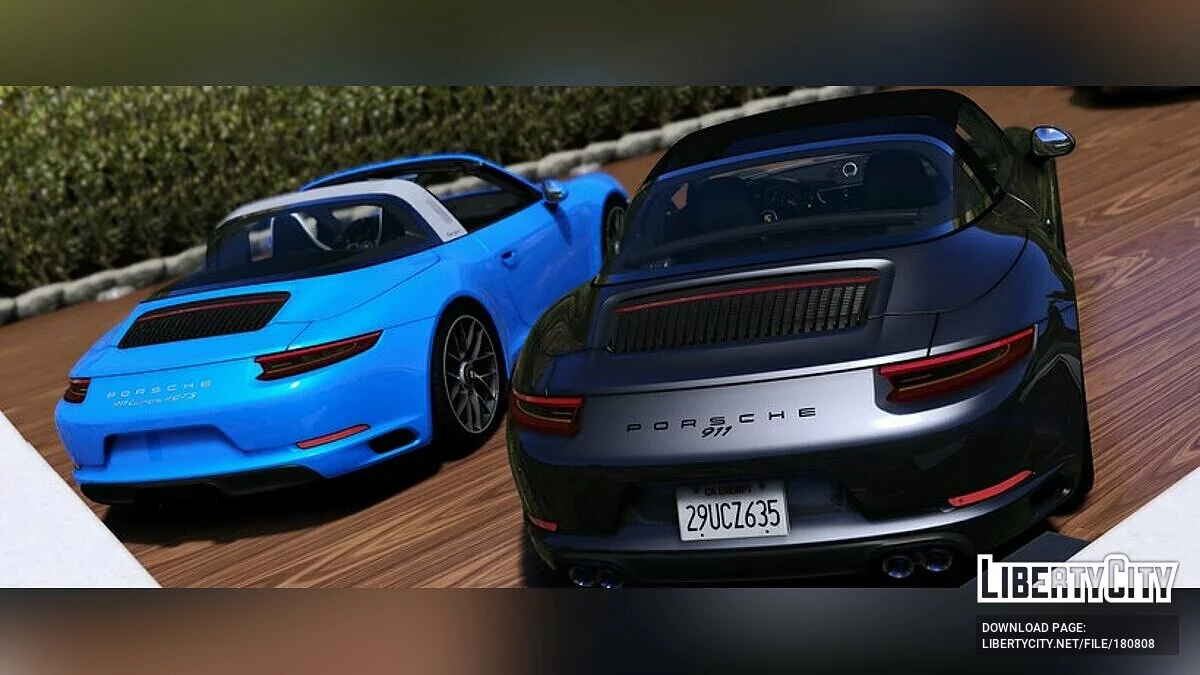 2017 Porsche 911 Targa GTS 4 / GTA 5