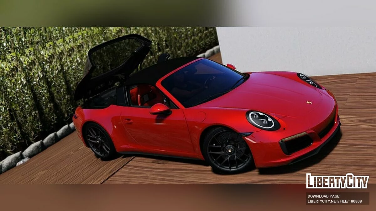 2017 Porsche 911 Targa GTS 4 / GTA 5