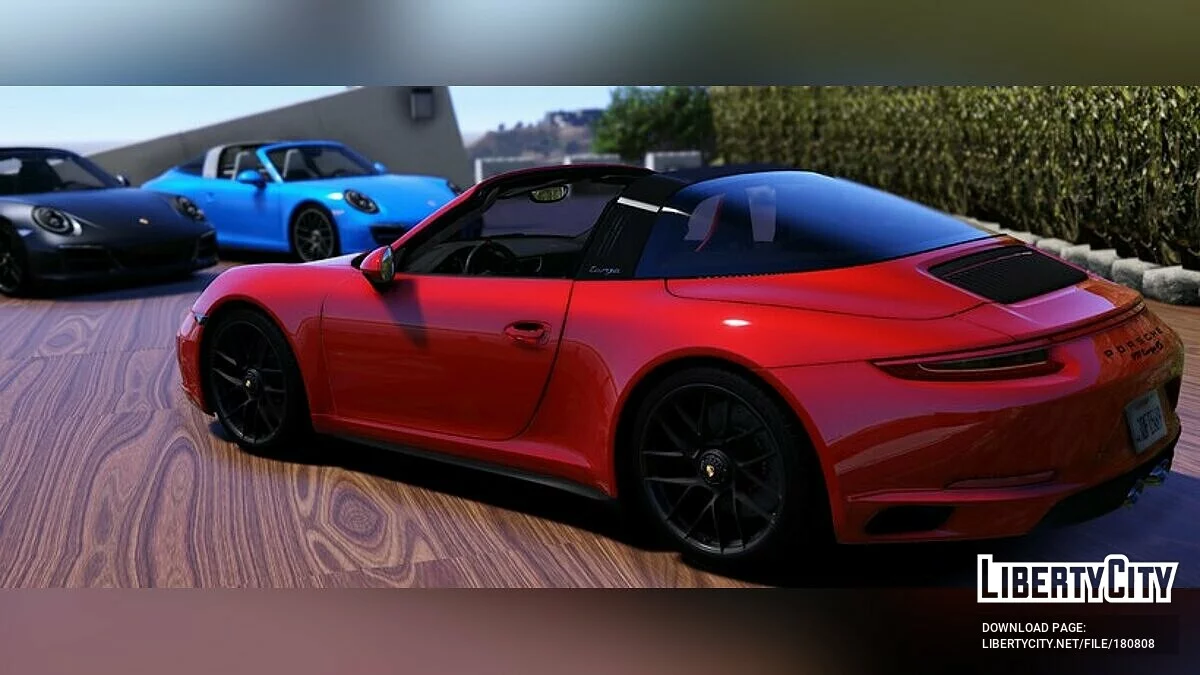 2017 Porsche 911 Targa GTS 4 / GTA 5