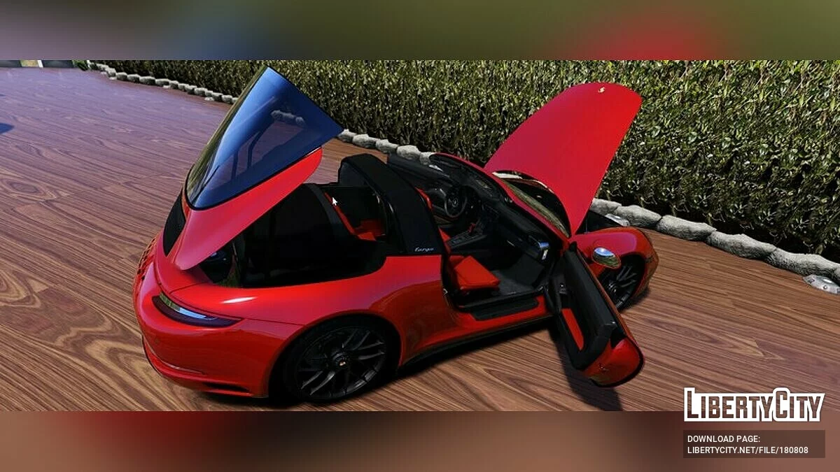 2017 Porsche 911 Targa GTS 4 / GTA 5