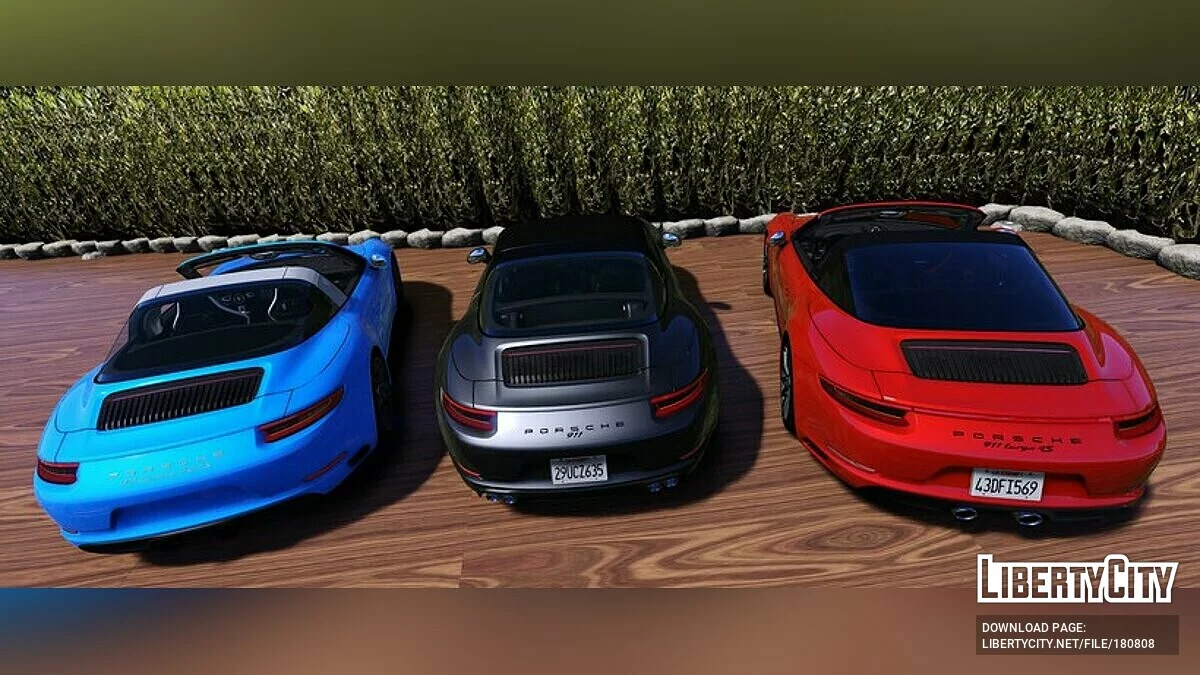 2017 Porsche 911 Targa GTS 4 / GTA 5