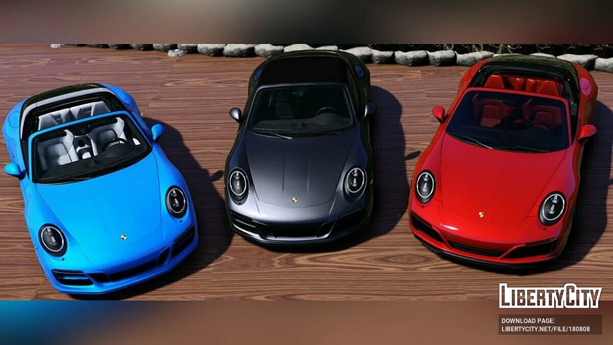 2017 Porsche 911 Targa GTS 4 / GTA 5