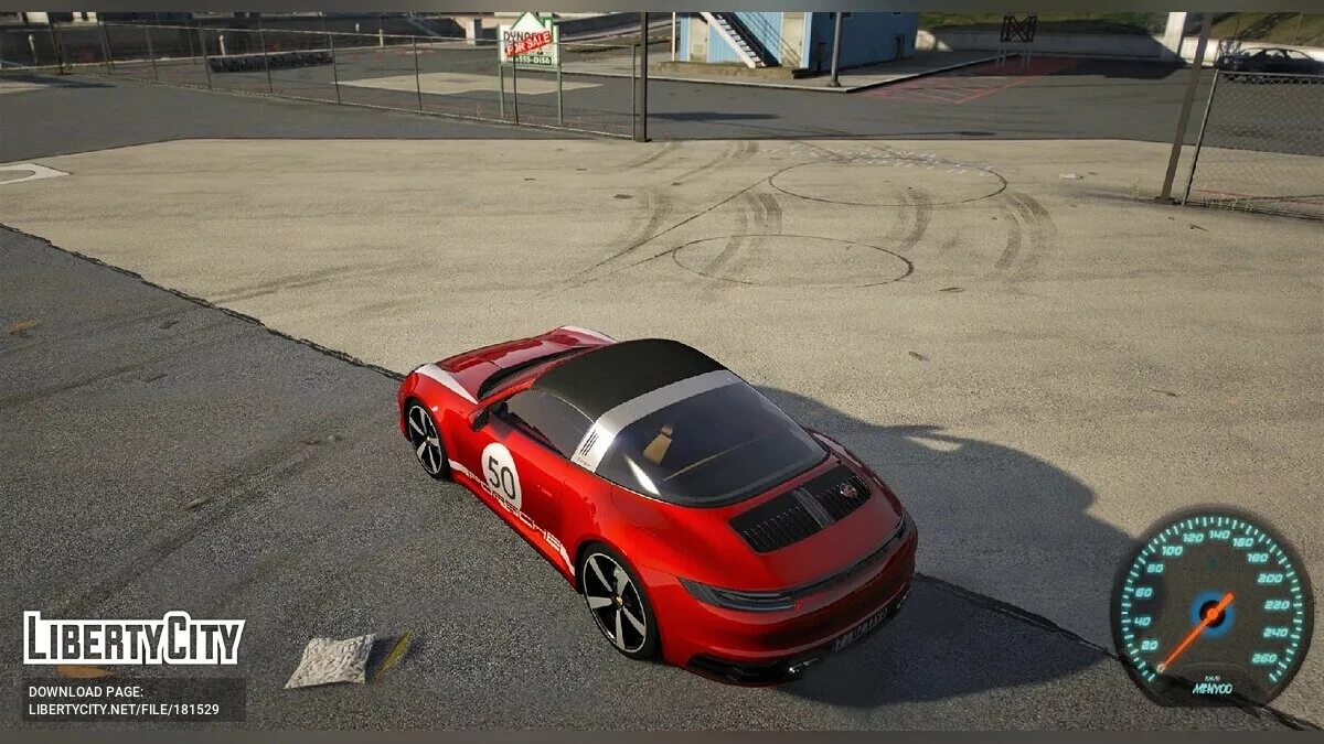 Porsche 911 Targa 4S Heritage Design Edition / GTA 5