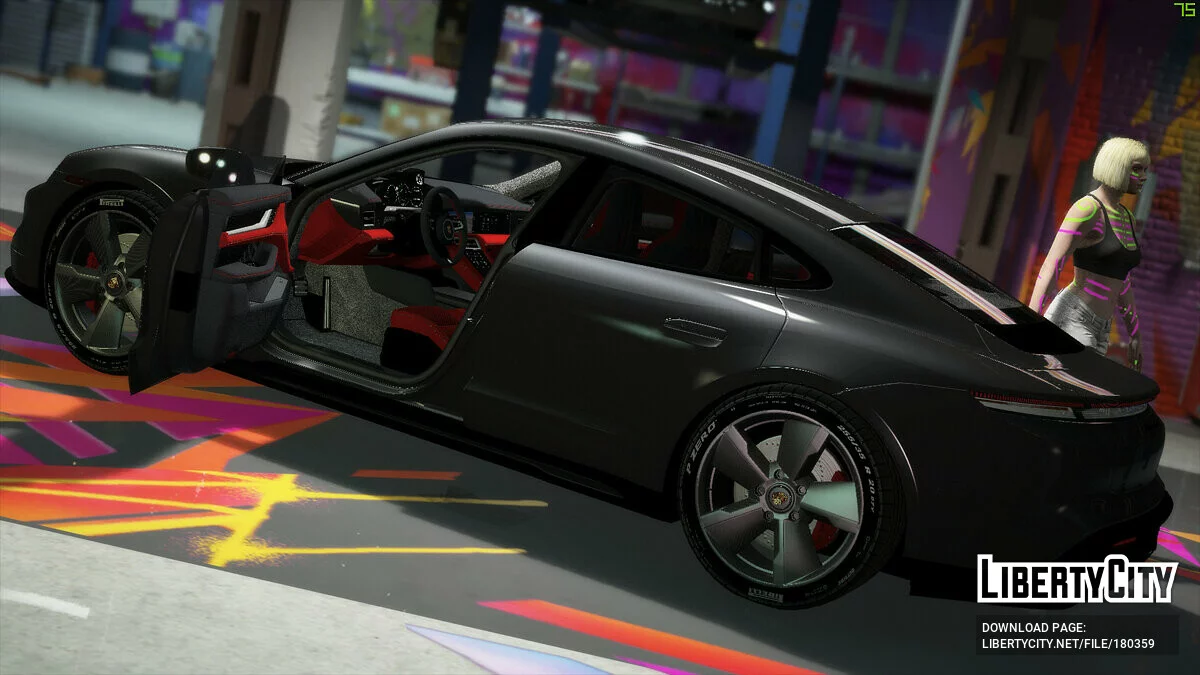 Porsche Taycan Turbo S 2020 / GTA 5