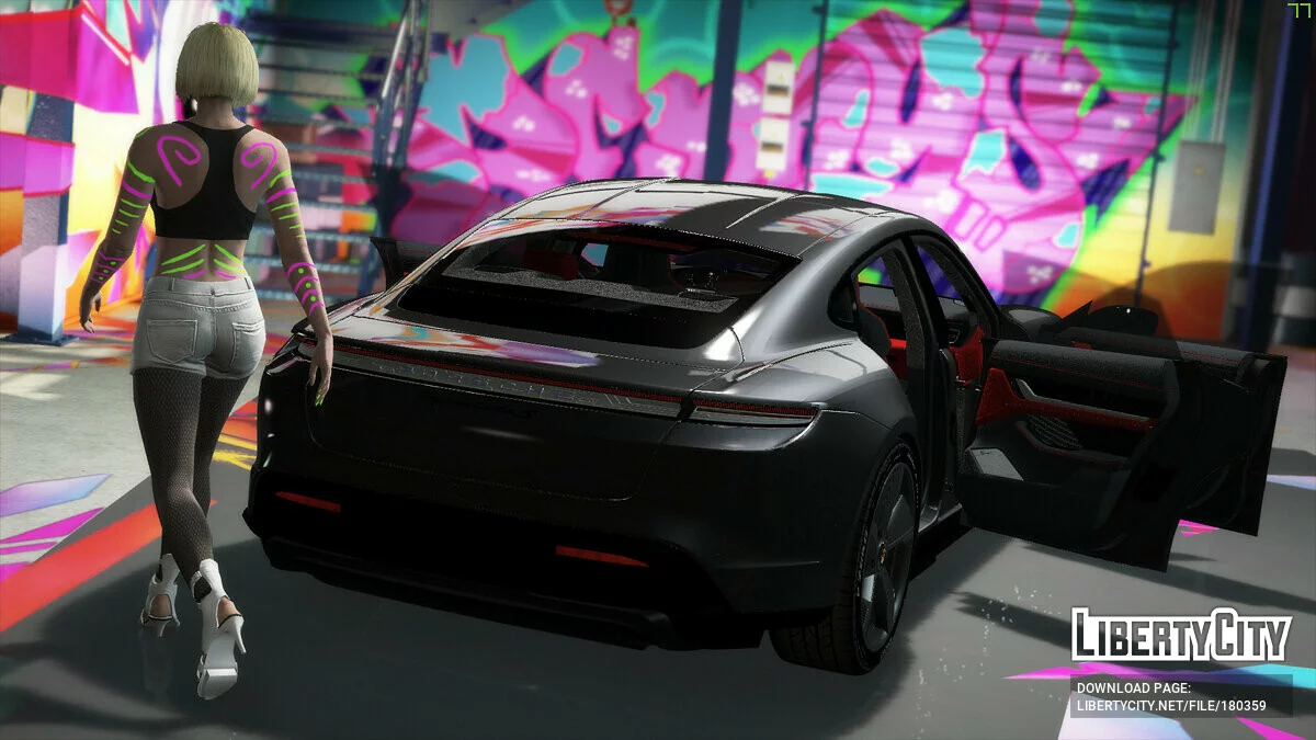Porsche Taycan Turbo S 2020 / GTA 5