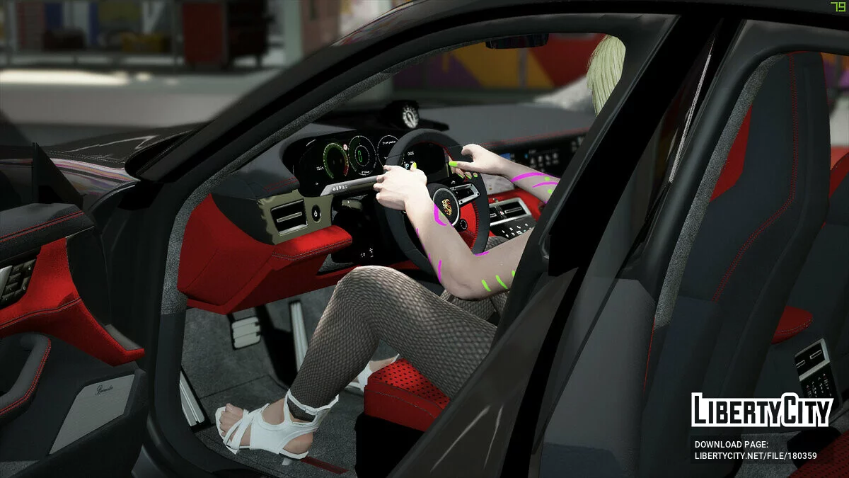 Porsche Taycan Turbo S 2020 / GTA 5
