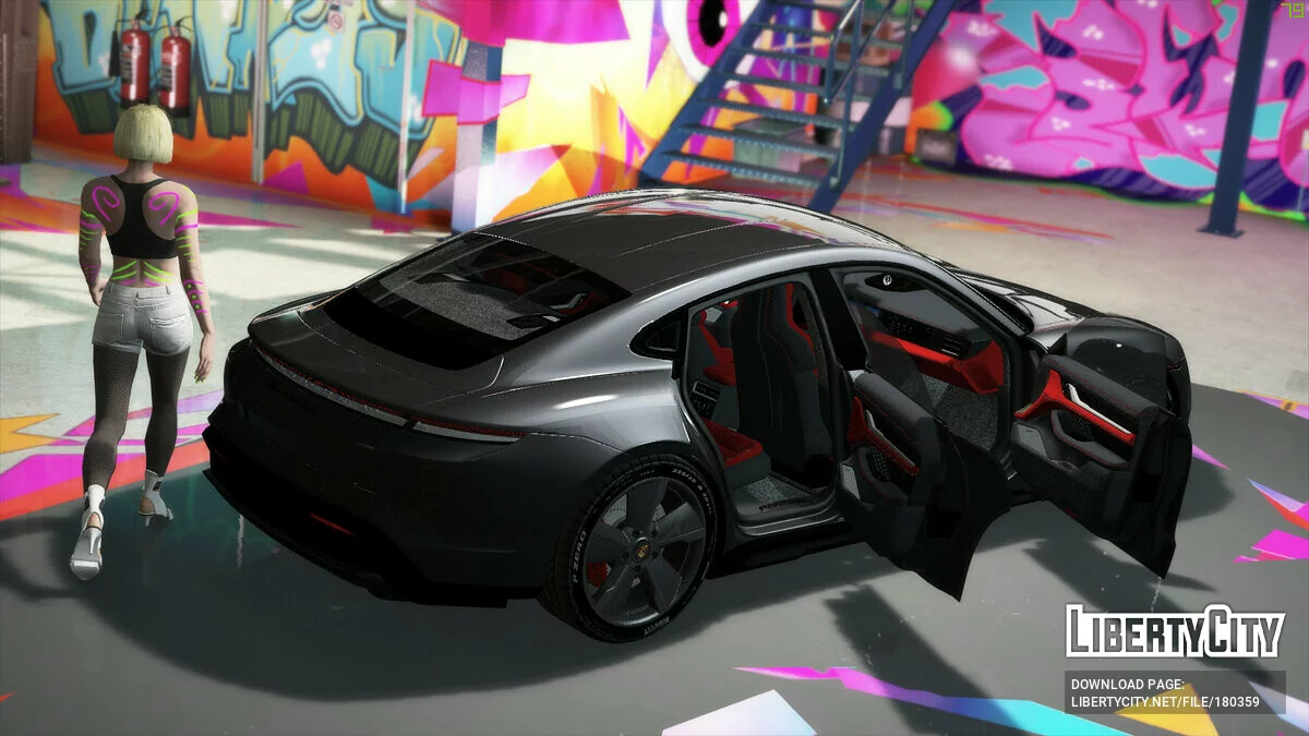 Porsche Taycan Turbo S 2020 / GTA 5