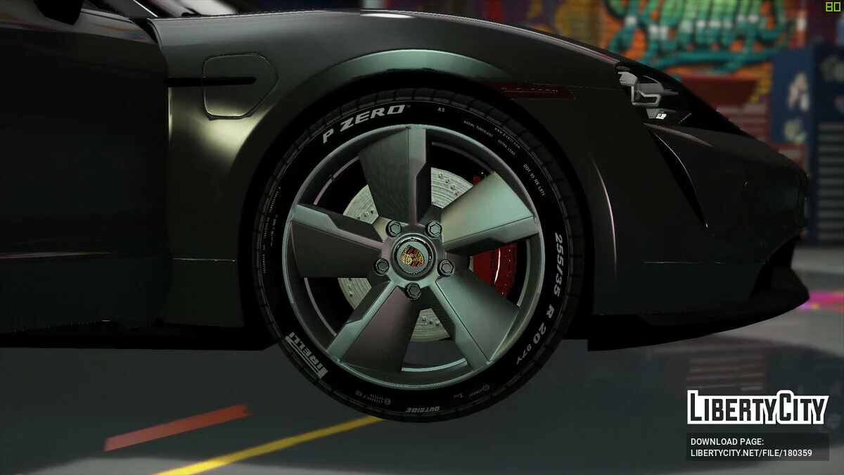 Porsche Taycan Turbo S 2020 / GTA 5