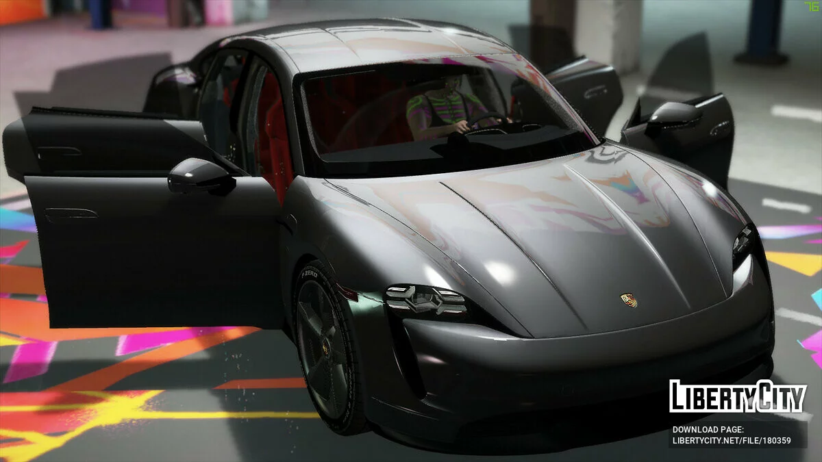 Porsche Taycan Turbo S 2020 / GTA 5