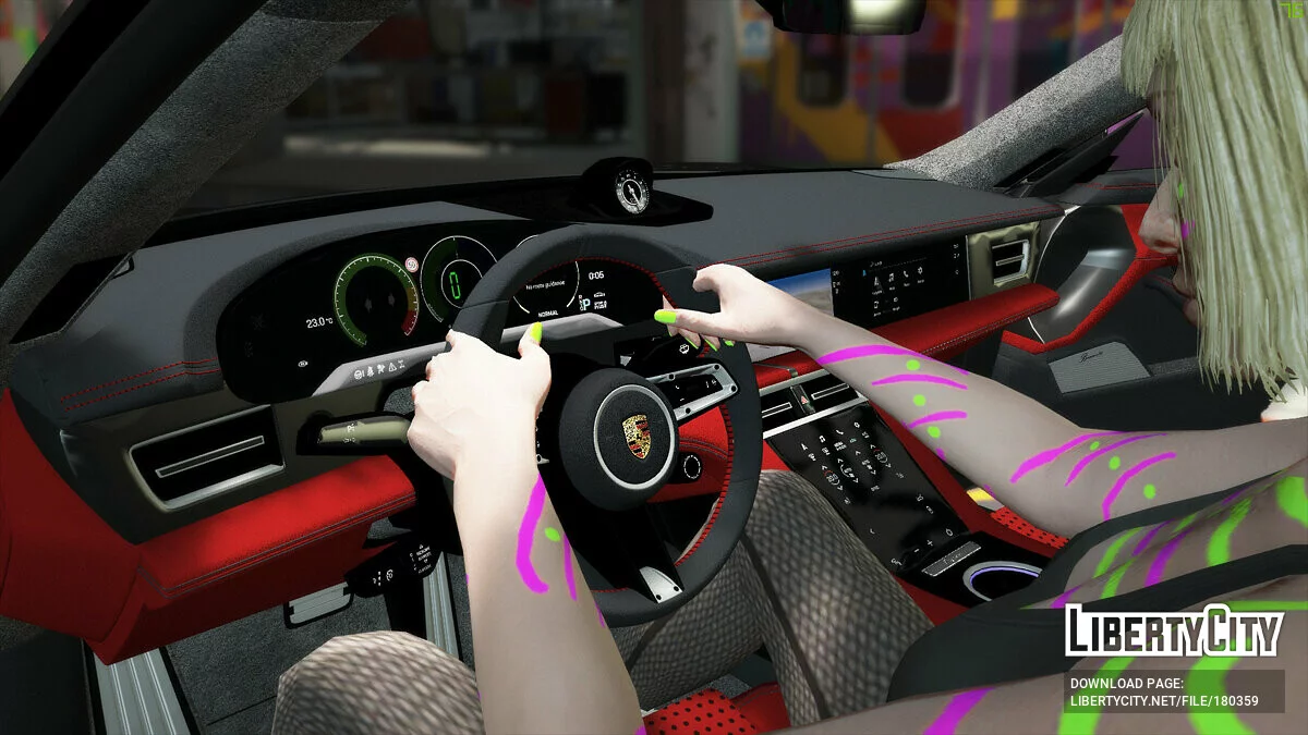Porsche Taycan Turbo S 2020 / GTA 5