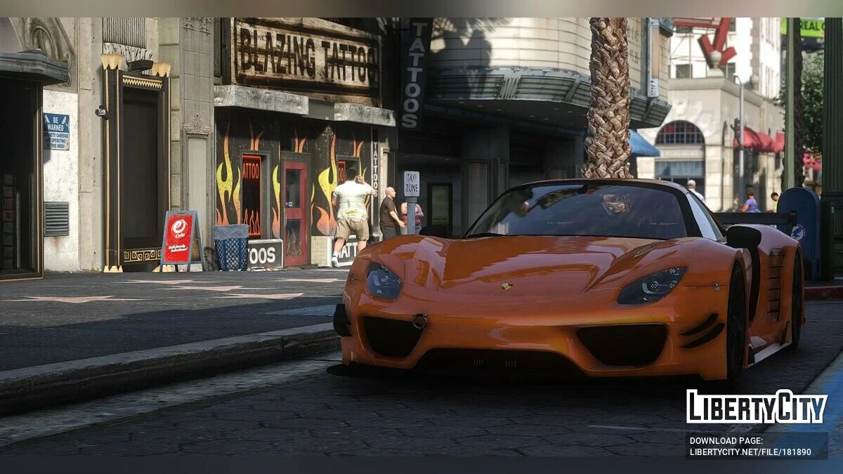 2015 Porsche 918 Widebody / GTA 5