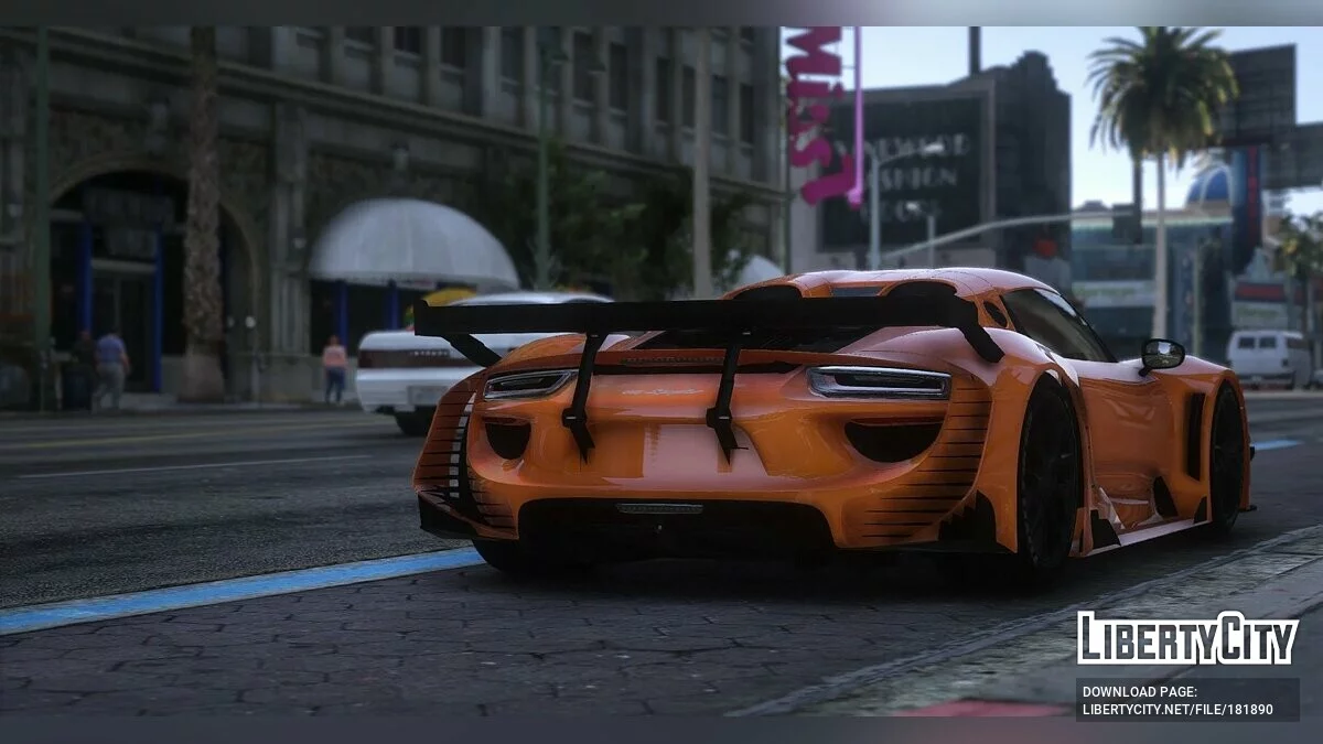 2015 Porsche 918 Widebody / GTA 5