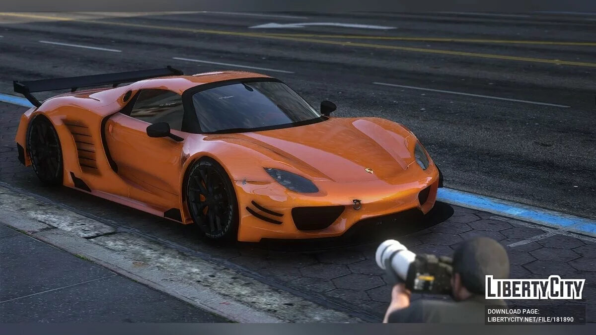 2015 Porsche 918 Widebody / GTA 5