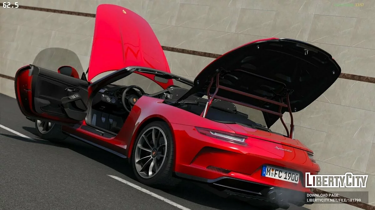 Porsche 911 Speedster 2019 v1.0 / GTA 5