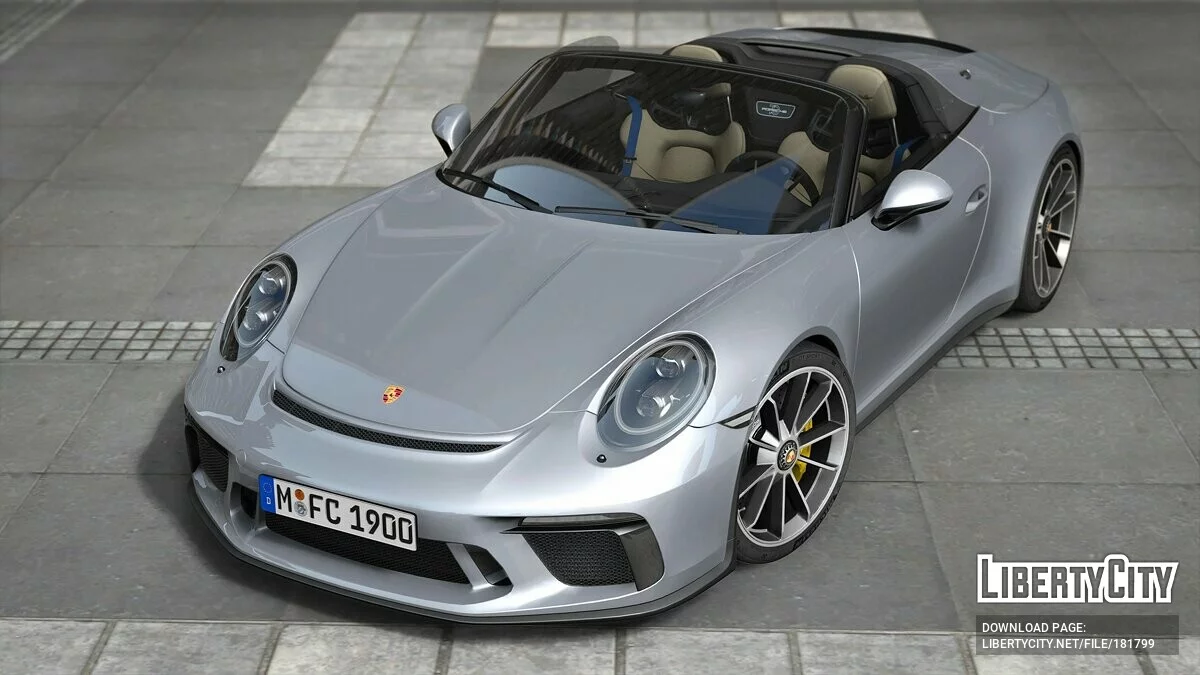 Porsche 911 Speedster 2019 v1.0 / GTA 5
