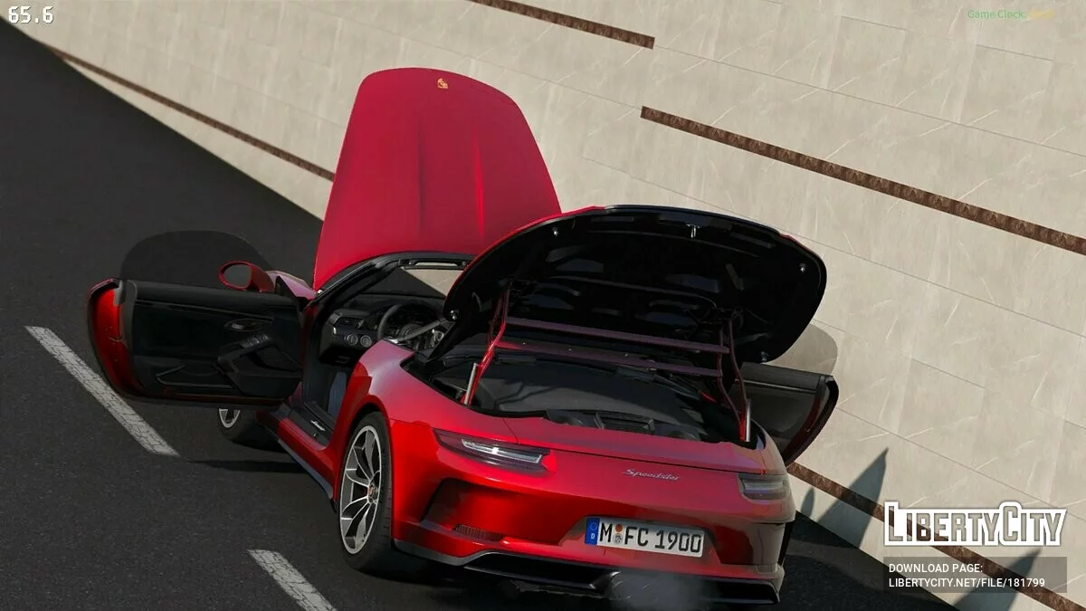 Porsche 911 Speedster 2019 v1.0 / GTA 5