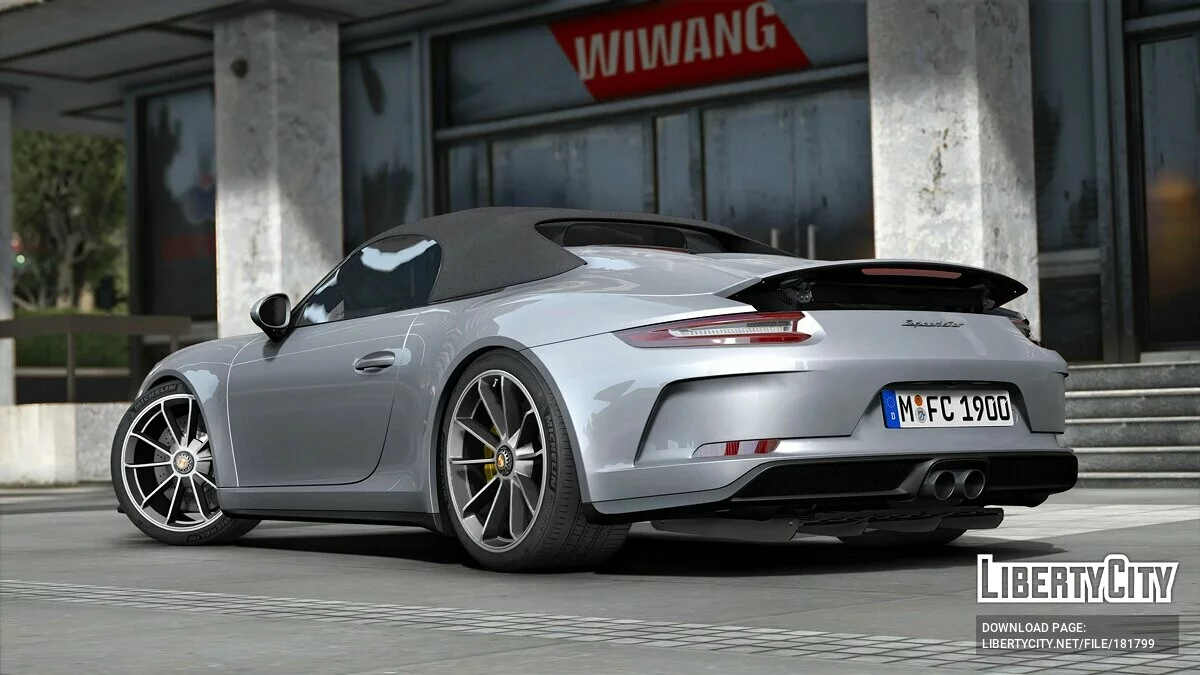 Porsche 911 Speedster 2019 v1.0 / GTA 5