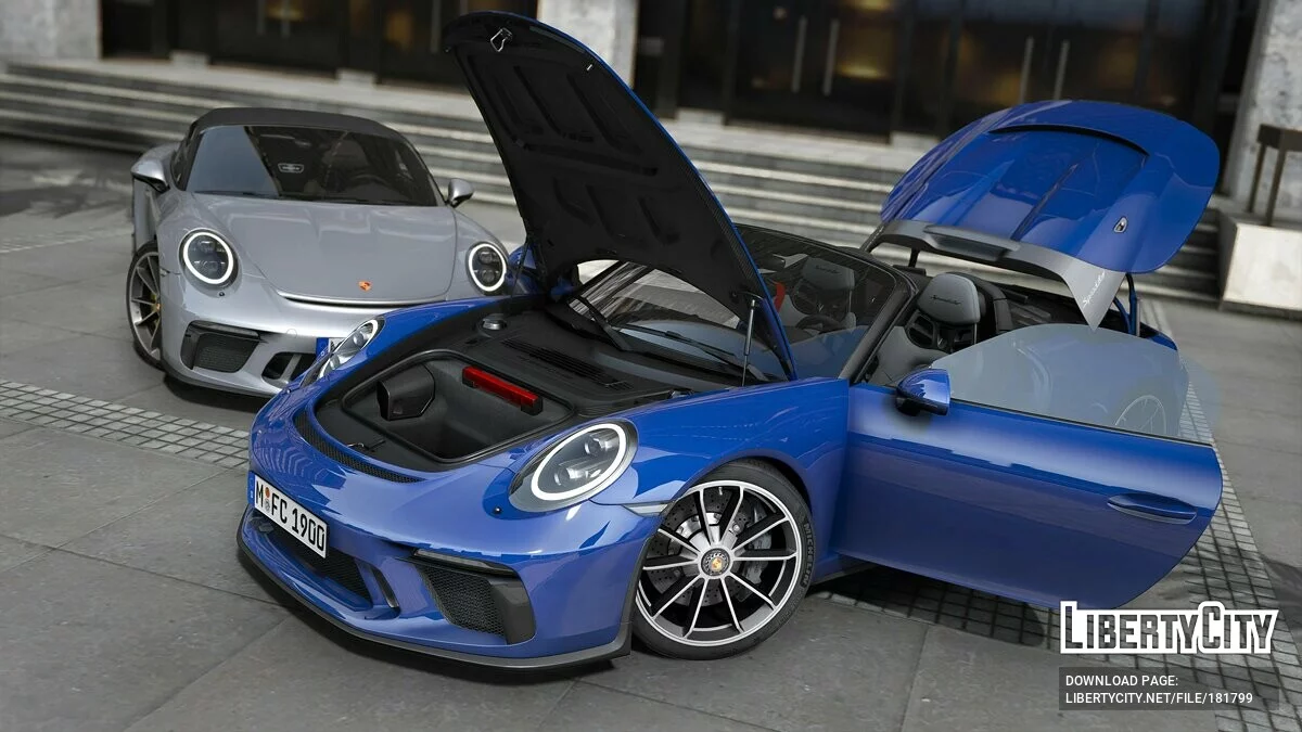 Porsche 911 Speedster 2019 v1.0 / GTA 5