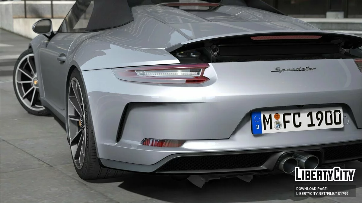Porsche 911 Speedster 2019 v1.0 / GTA 5